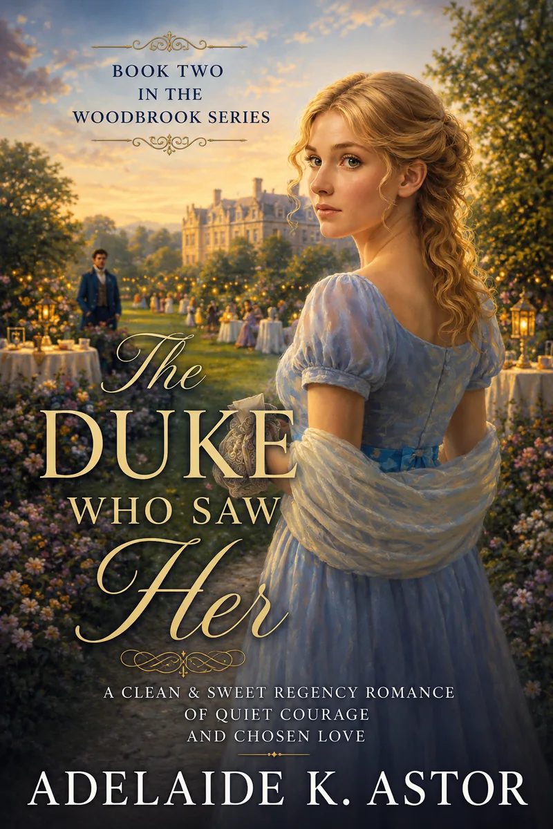 Book cover: The Duke Who Saw Her by Adelaide K. Astor
