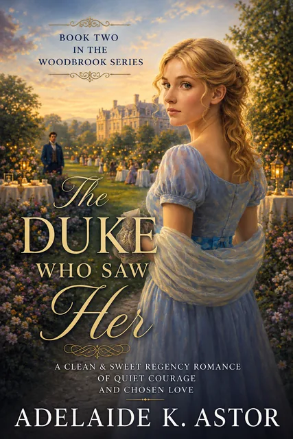 Book cover: The Duke Who Saw Her